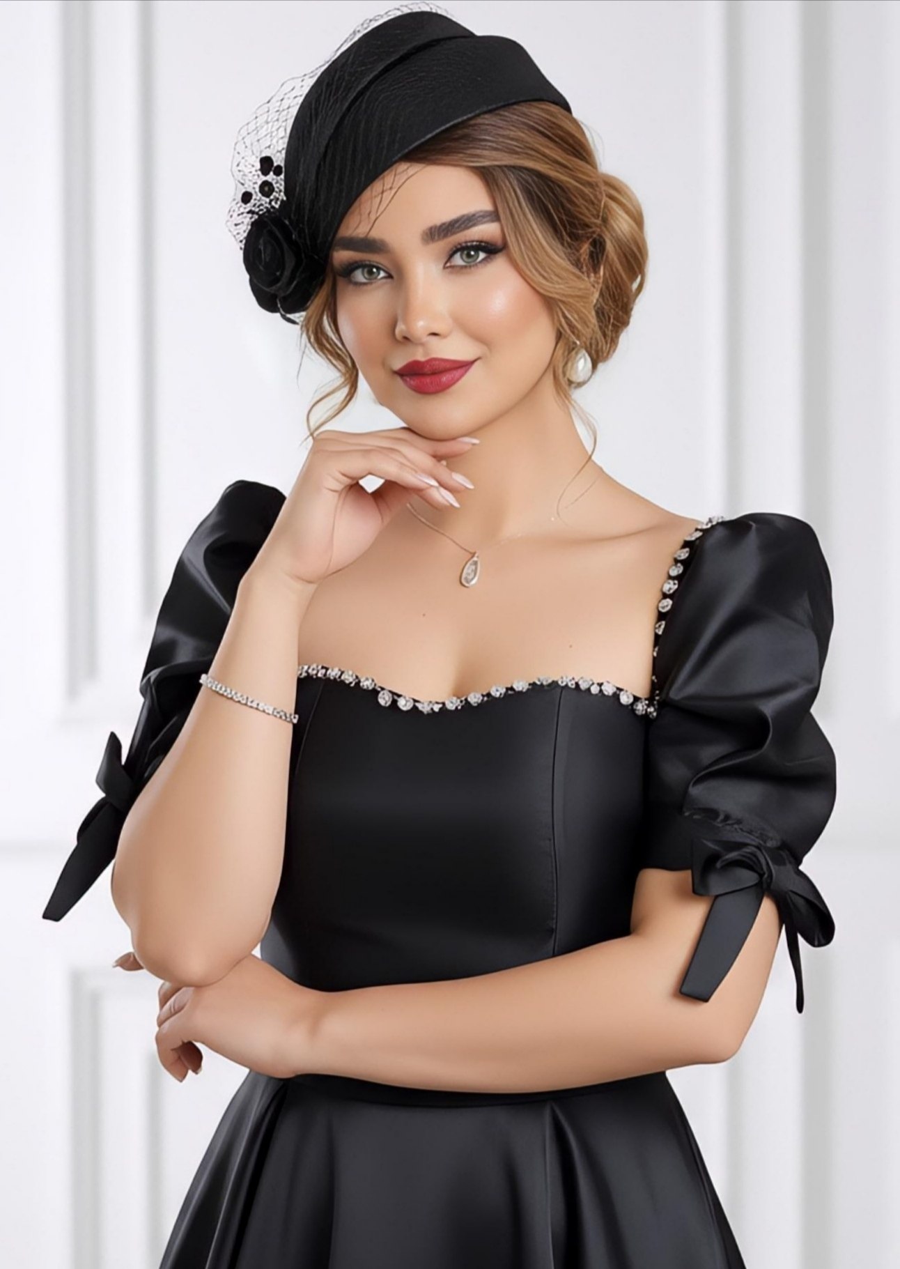 پیراهن مجلسی نبات 