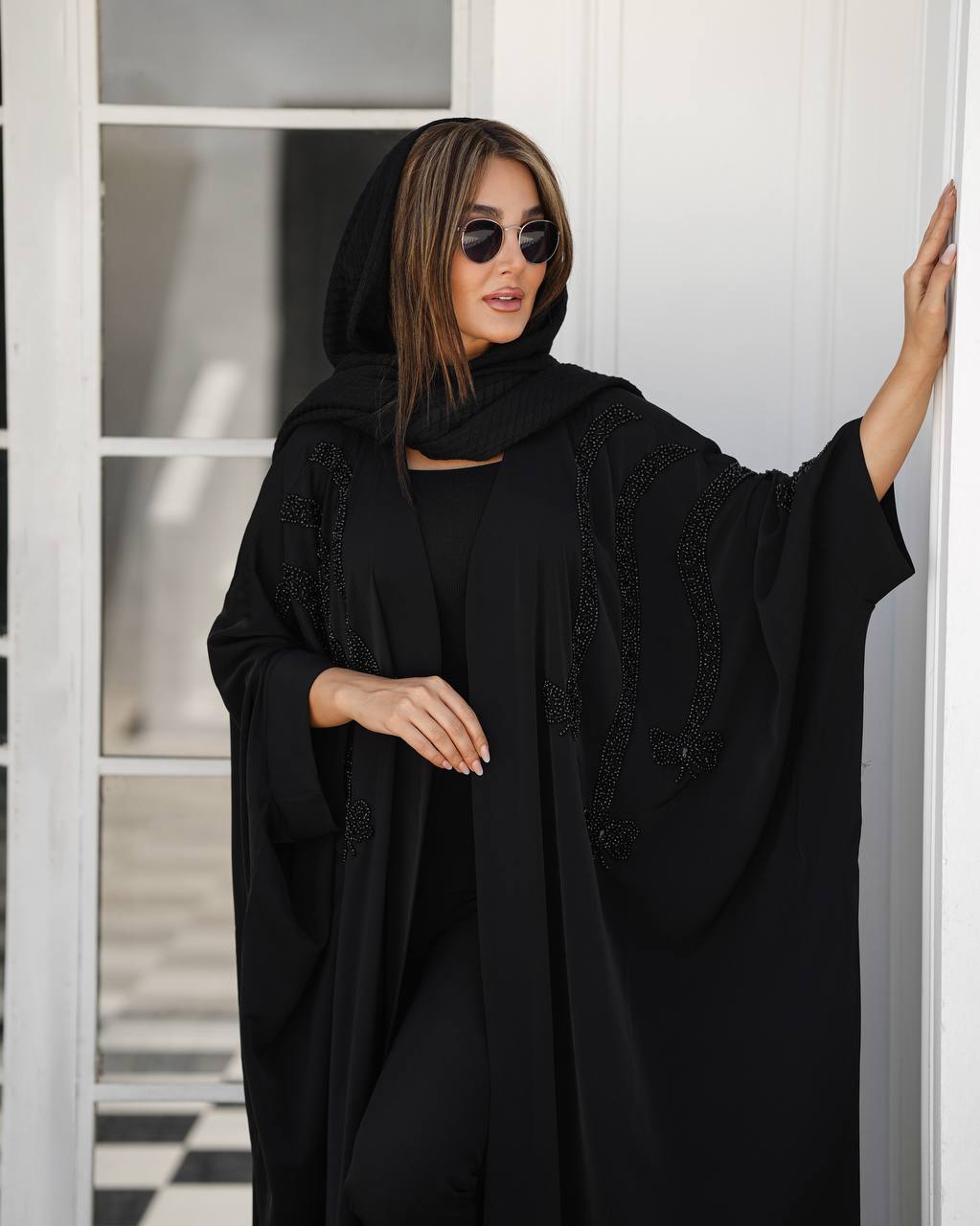 عبا جواهر دوزی برجسته پاپیون