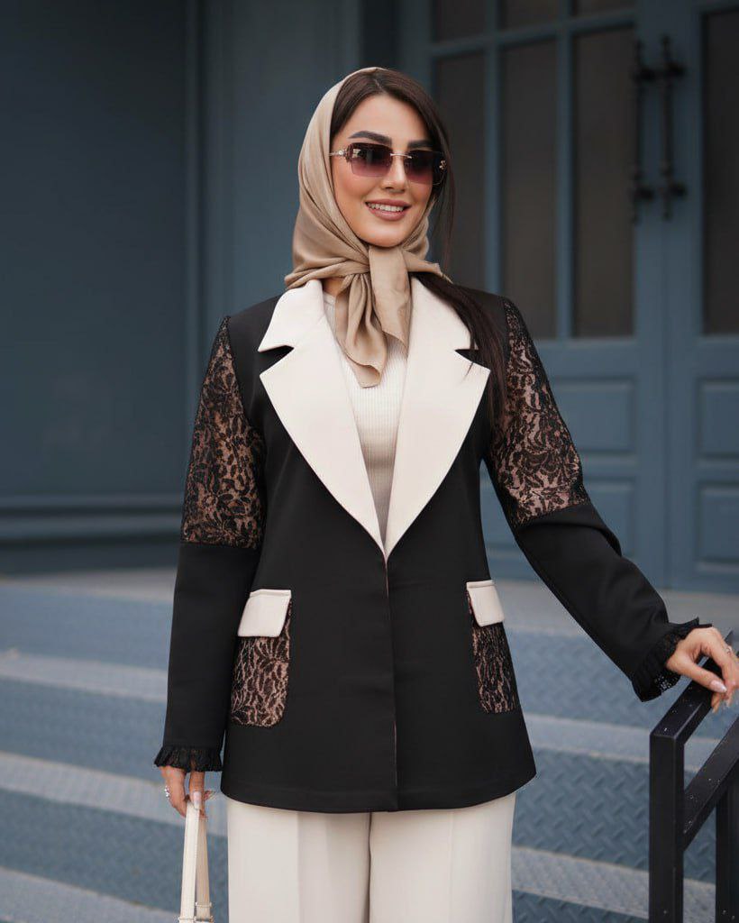 کت مجلسی یقه انگلیسی مهوا