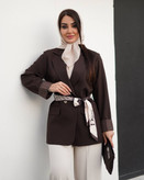 کت یقه انگلیسی کمر دیور