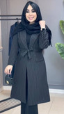 مانتو کتان پلاس تبسم