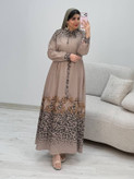 پیراهن ساحلی نیلوفر