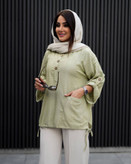 شومیز جلو بسته مراکشی هلیا