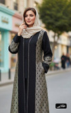 مانتو مجلسی بلند عاطی