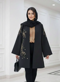 مانتو مجلسی سایز بزرگ تکه دوزی سارین