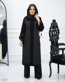 مانتو کتی بلند ژیوار