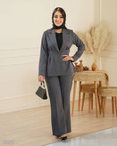 ست کت و شلوار کمر پیله آترا