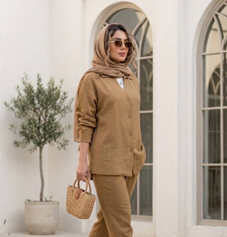 ست شومیز شلوار ستیا