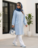 مانتو خنک و کاربردی سایز بزرگ آیکان
