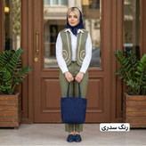 ست جلیقه شلوار نازبانو
