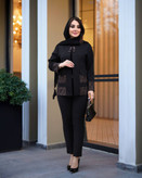 کت مازراتی یقه گرد روشنا