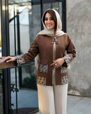کت مازراتی یقه گرد روشنا