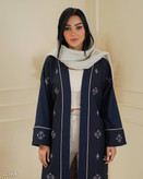 مانتو لینن سایزبزرگ گلدوزی گیلا