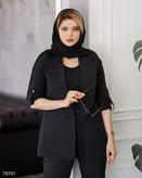 کت یقه انگلیسی آستین پاگن دار شاهان