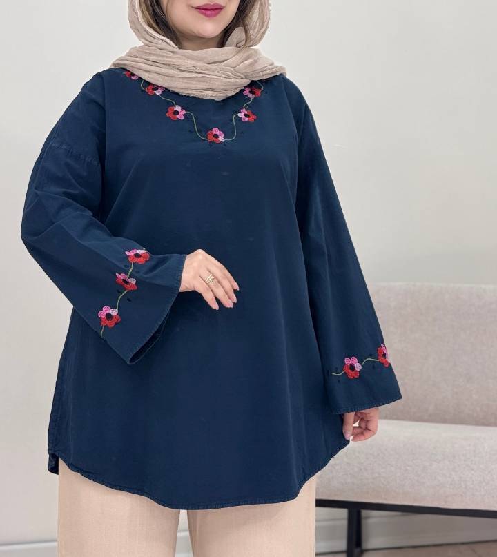مانتو الیاف لینن طناز