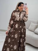 پیراهن ساحلی زنبق