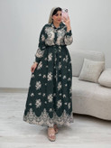 پیراهن ساحلی زنبق