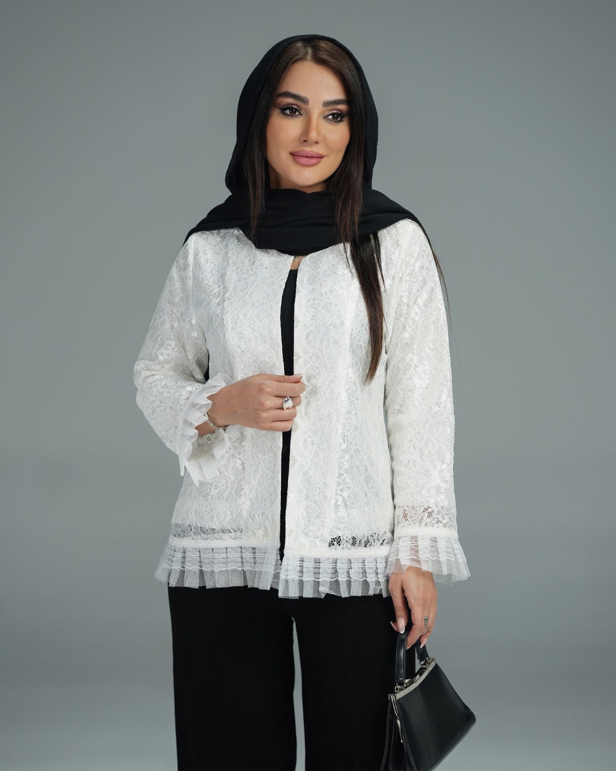 کت دانتل گیپور عروس