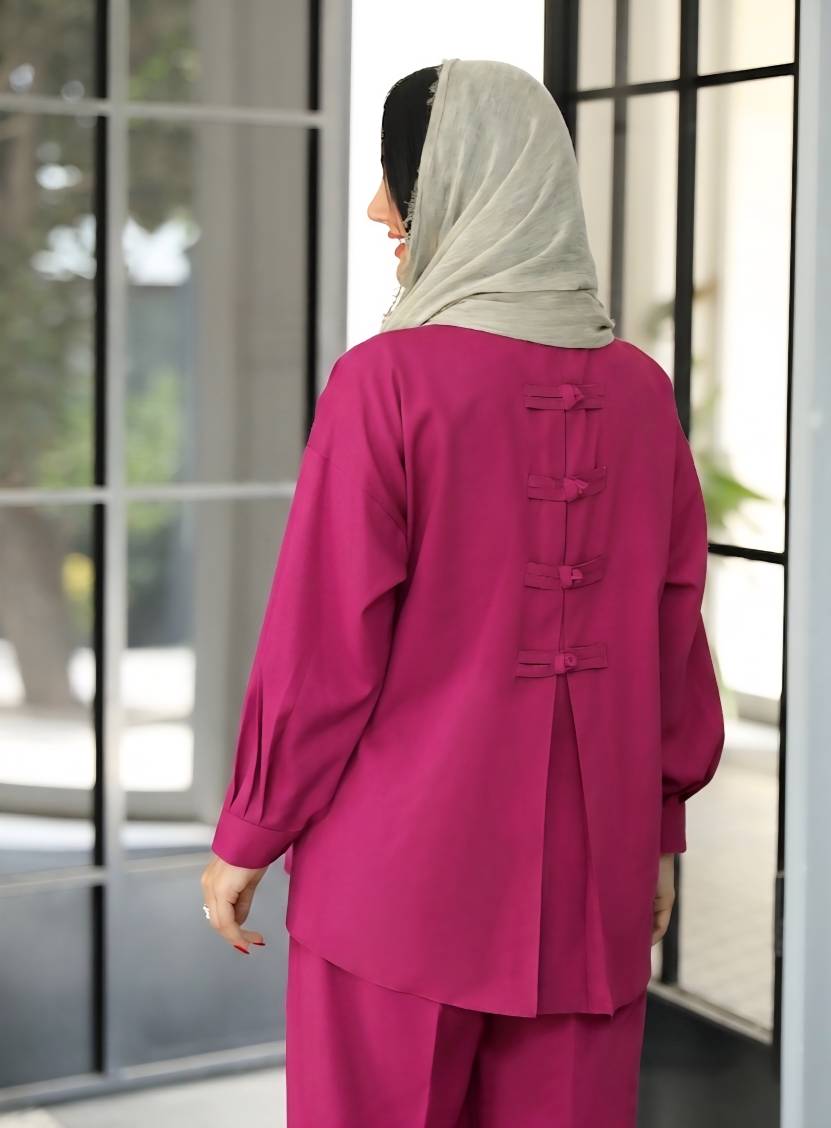 ست شومیز شلوار لینن آماندا