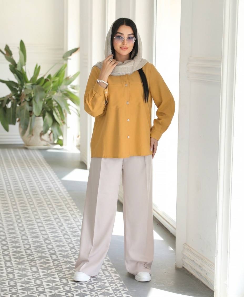 ست شومیز شلوار لینن هدیه