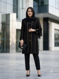 مانتو ژاکارد مجلسی زارا