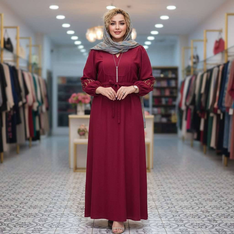 کفتان گلدوزی نرگسی