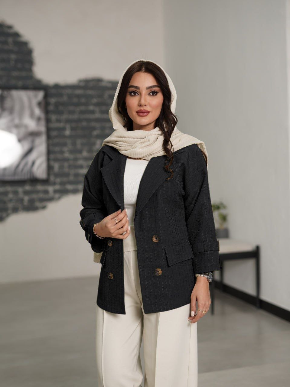 کت یقه انگلیسی آترا