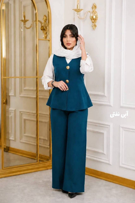 ست وست شلوار مانلی