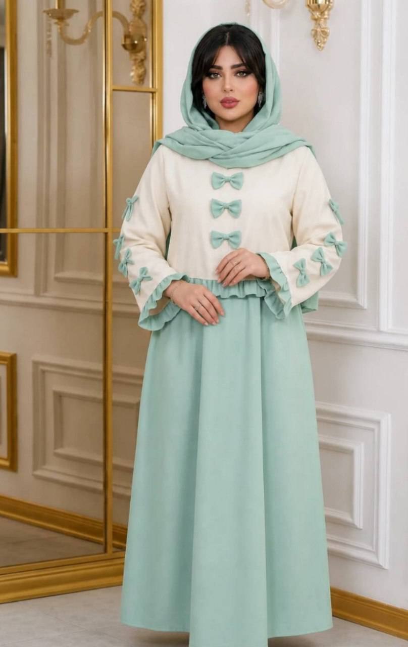 ست شومیز دامن مازراتی پاپیون