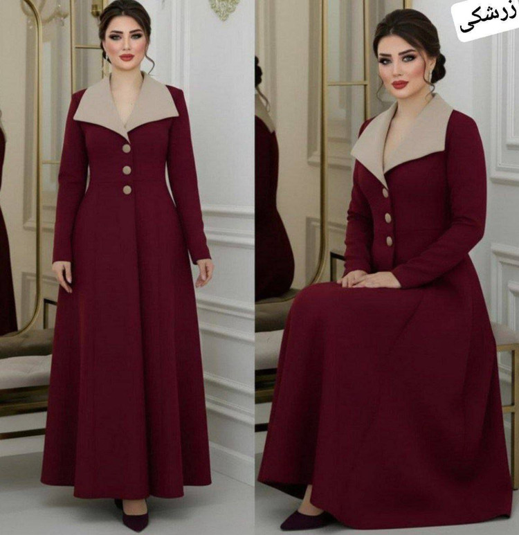 پیراهن بلند ترکیبی مازراتی زهره