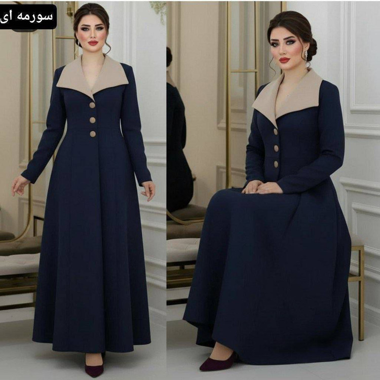 پیراهن بلند ترکیبی مازراتی زهره