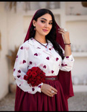 ست شومیز دامن قلبی پرنسس