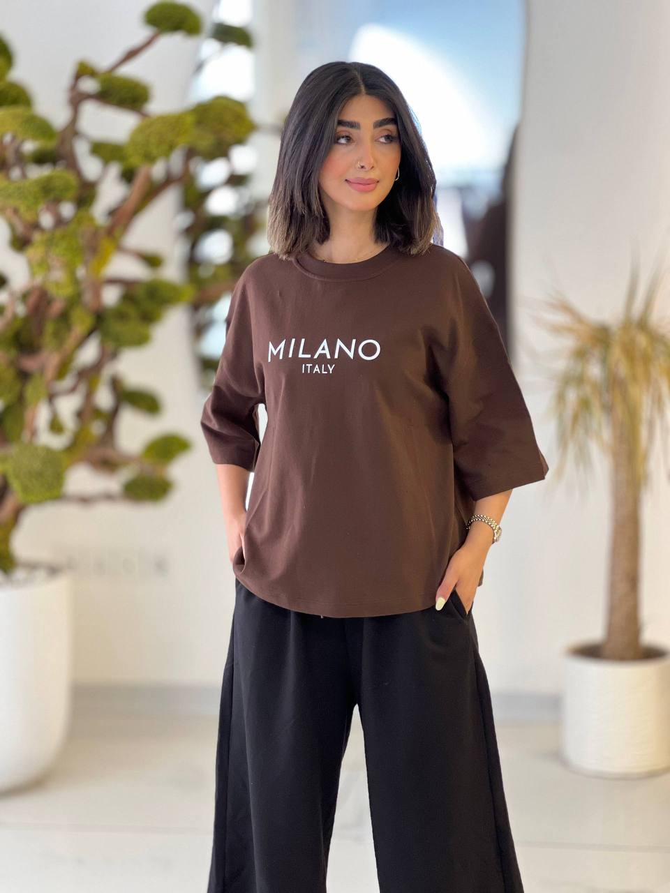 تیشرت باکسی milan
