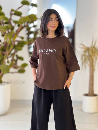 تیشرت باکسی milan