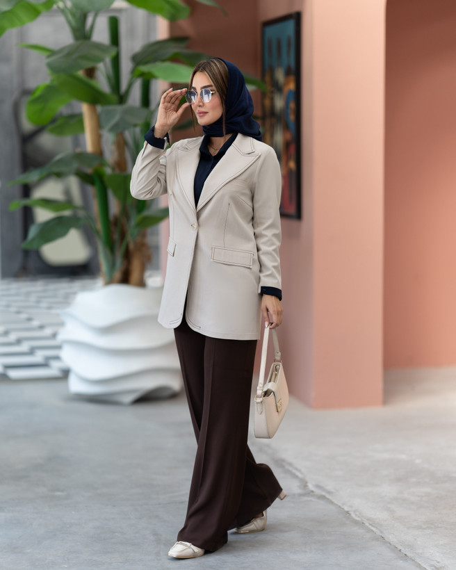 کت بزایاق یقه بلیزری آربنا