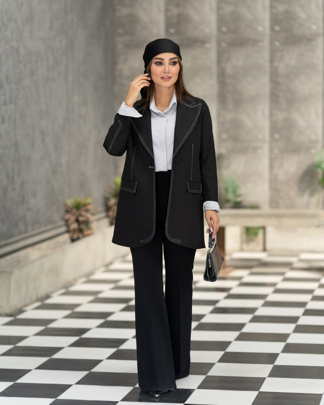 کت بزایاق یقه بلیزری آربنا