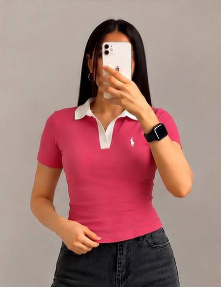 پلوشرت پنه یقه سفید ترک وارداتی