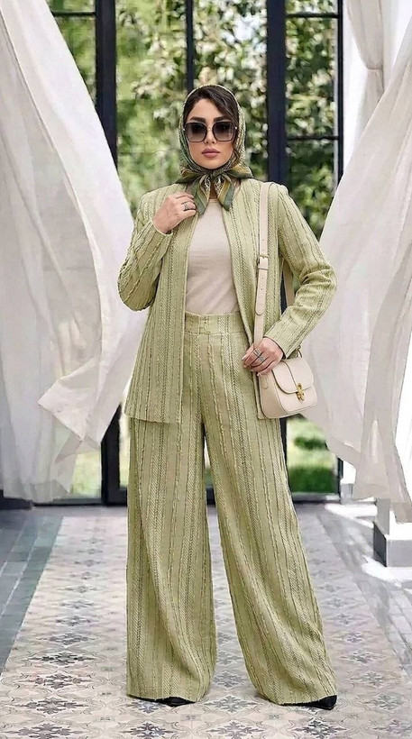ست کت شلوار ژاکارد بیتا