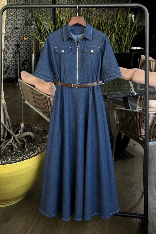 کفتان جین کاغذی آلیا