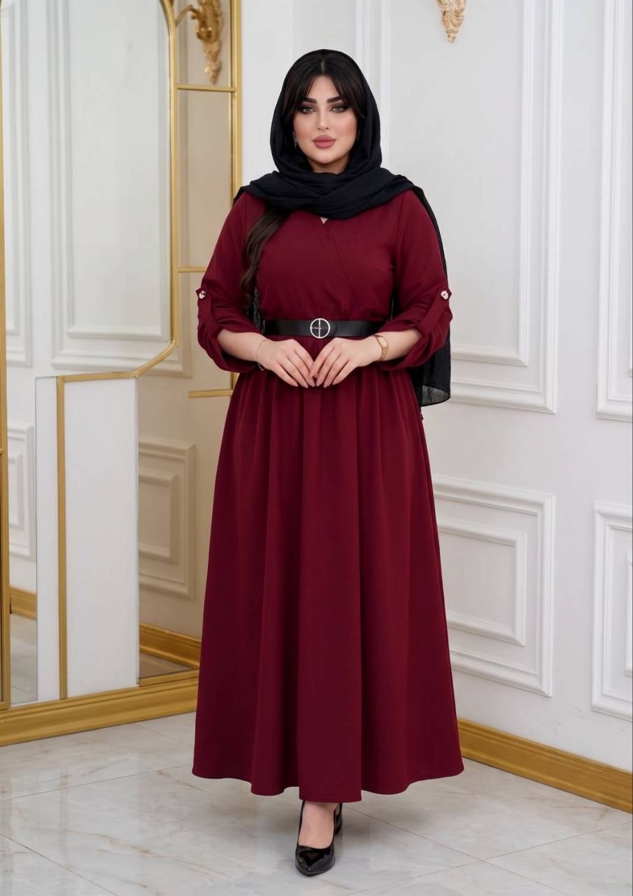 پیراهن الیزه چپ و راستی سارینا