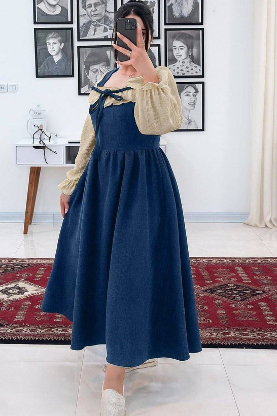 پیراهن بلند عروسکی ترانه