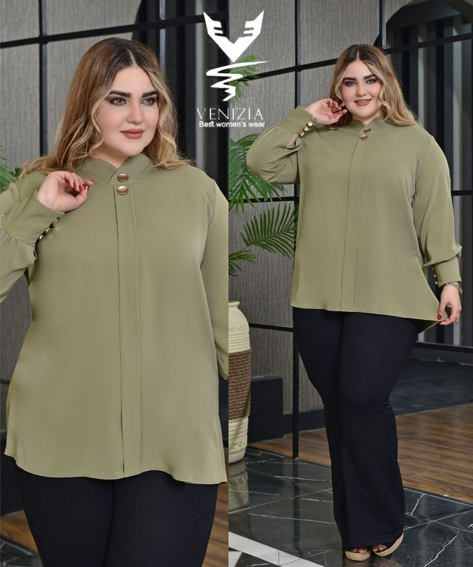 شومیز سایز بزرگ الیزه ونیزیا