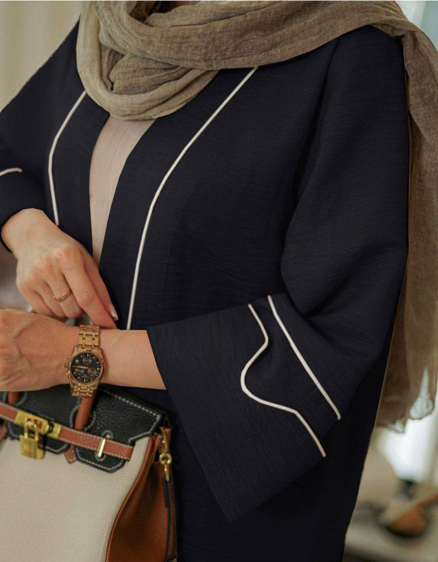 مانتو بلند کاربردی یاسی