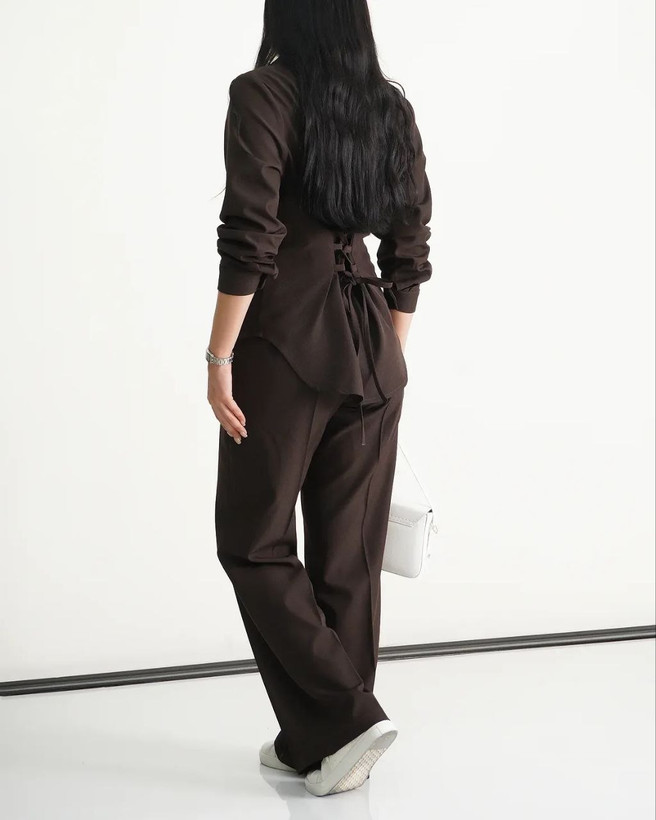 ست شومیز شلوار بزیاق پروا