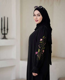 پیراهن عبایی الیزه ارکیده