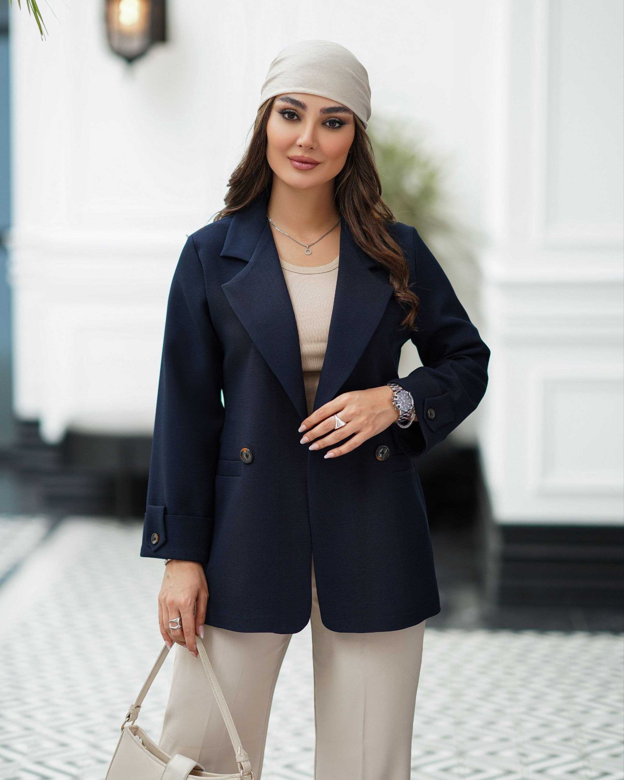 مانتو کتی یقه انگلیسی سارام
