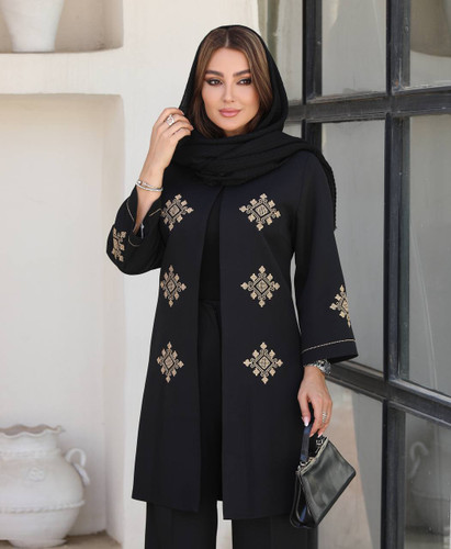 مانتو مازراتی گلدوزی مهیاس
