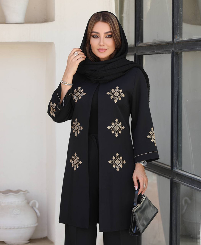 مانتو مازراتی گلدوزی مهیاس
