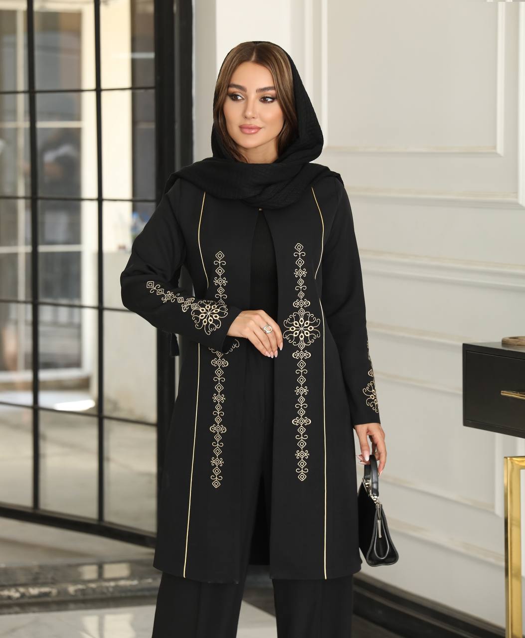 مانتو مازراتی گلدوزی ساره