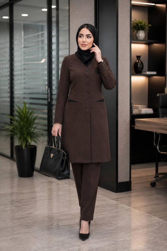 ست مانتو شلوار مازراتی ادراری مونا